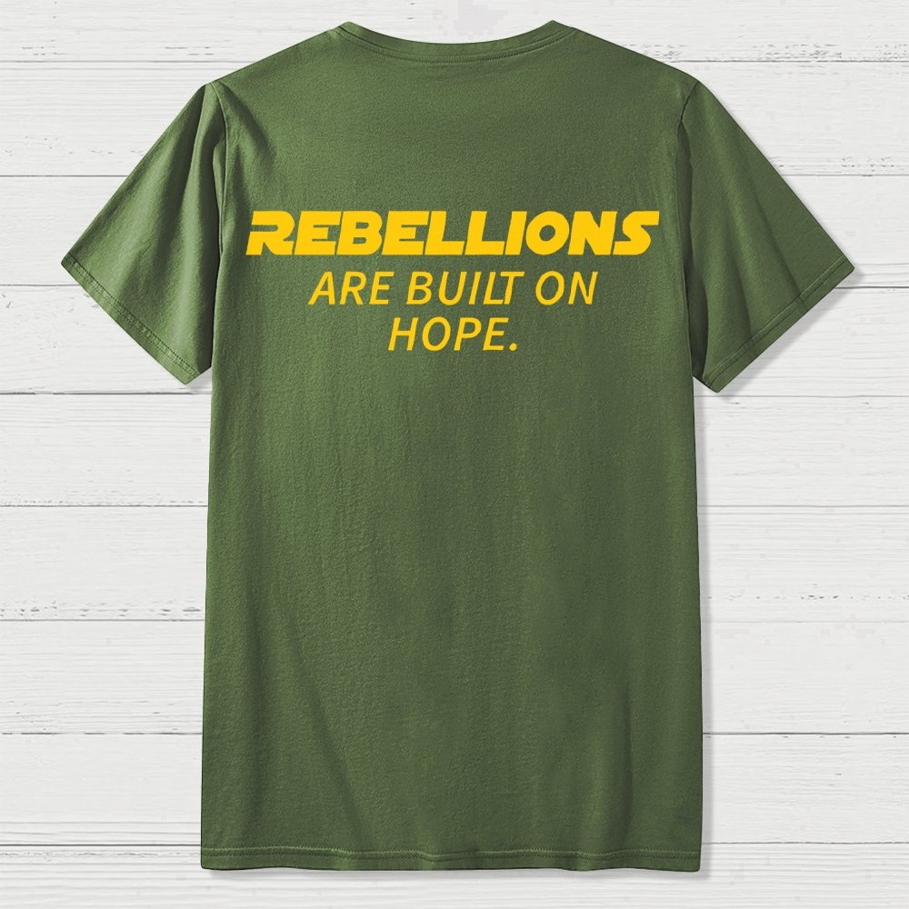 Live On Front And Back Printing Geek T-Shirt