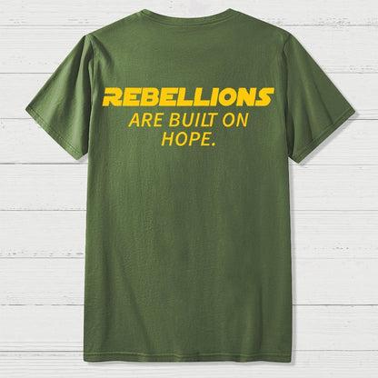 Live On Front And Back Printing Geek T-Shirt