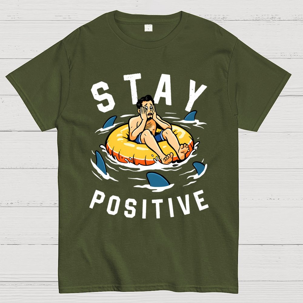 Try to Stay Positive! Geek T-Shirt
