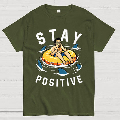 Try to Stay Positive! Geek T-Shirt