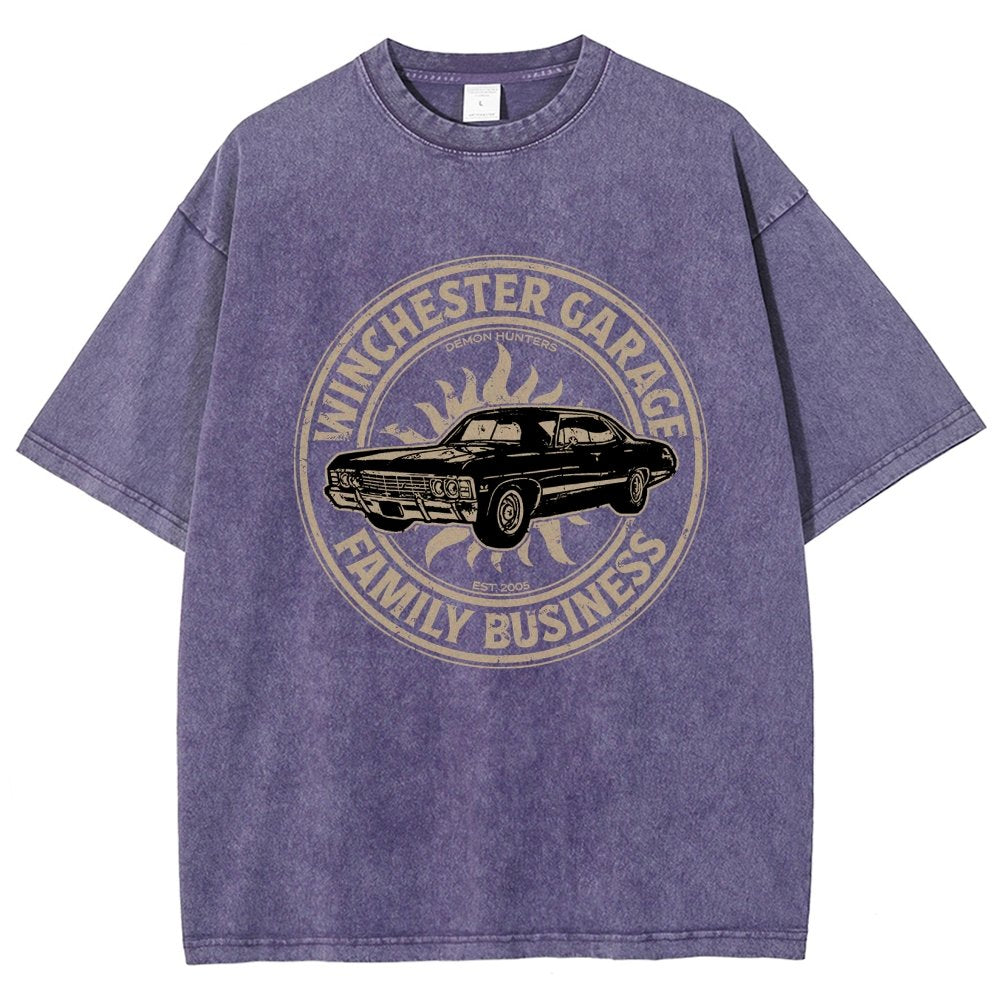 Cursed Energy Club Vintage Distressed T-shirt