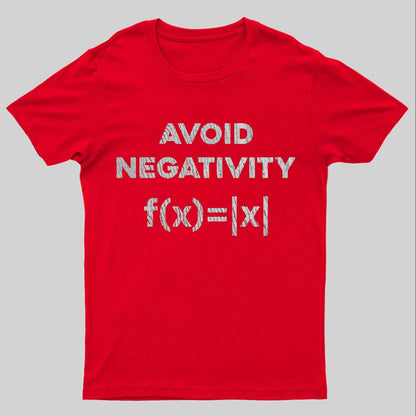 Avoid Negativity Geeky T-Shirt