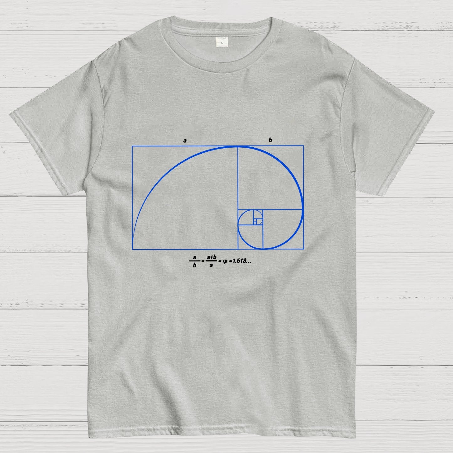 Fibonacci Shirt ∙ Math Art ∙ Science Engineer Geeky T-Shirt