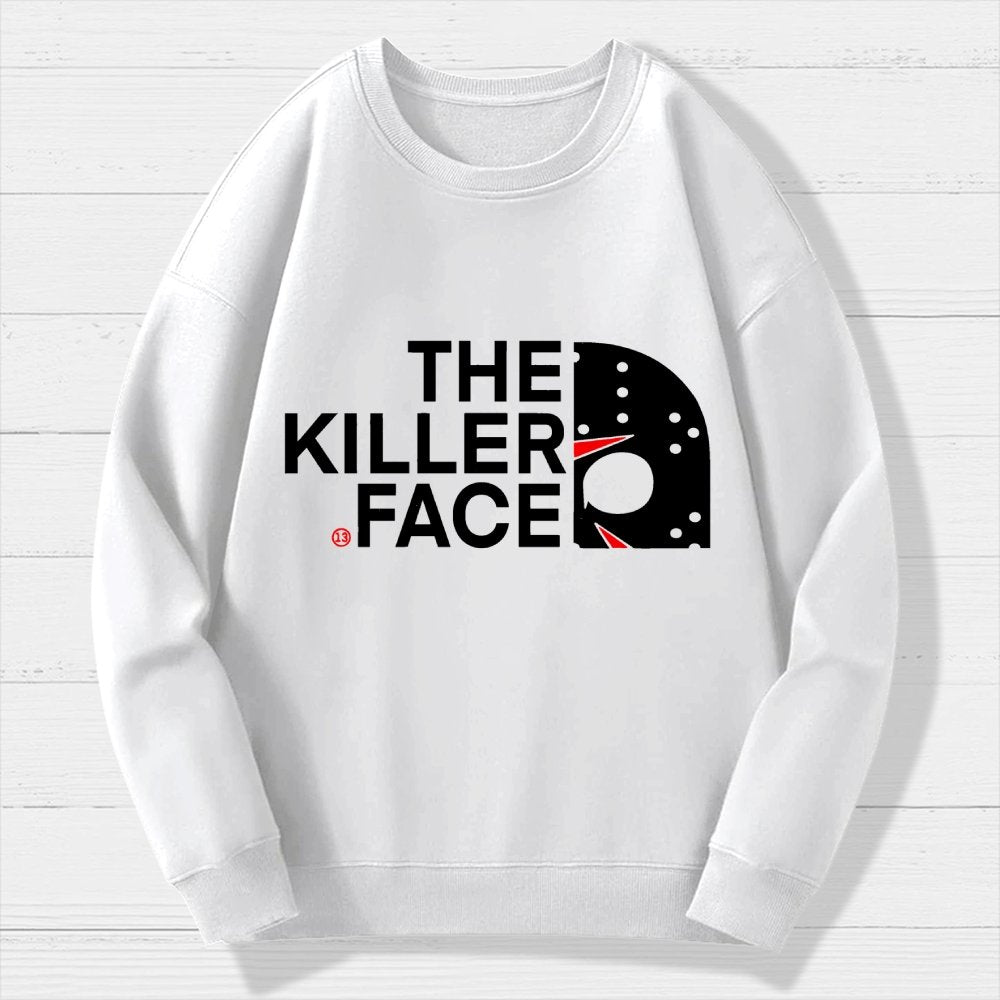 The Killer Face Geek Cotton Sweatshirt