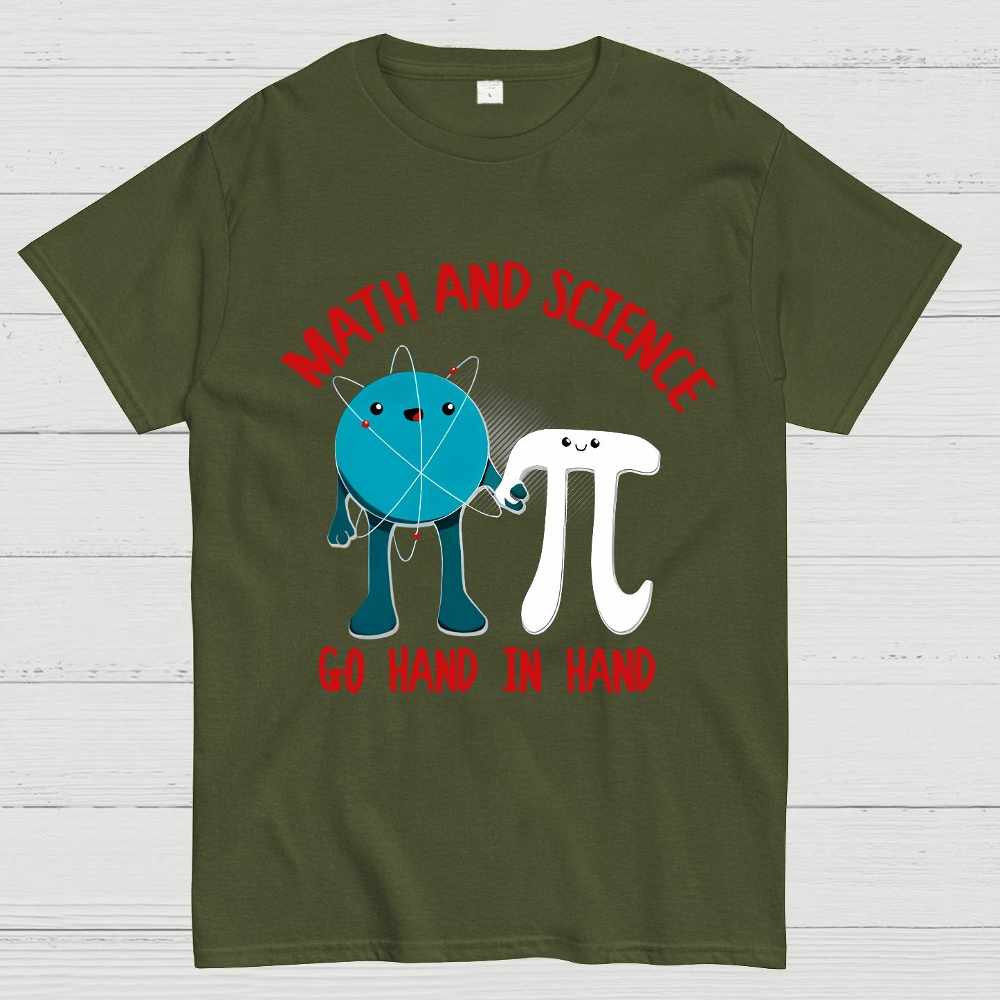 Math & Science - Friends Forever Geeky T-Shirt