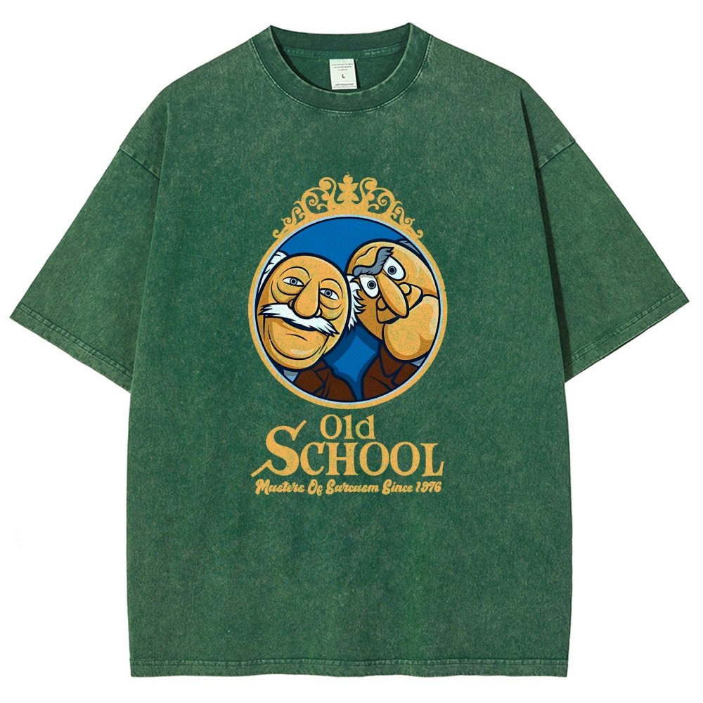 Old School Vintage Distressed T-shirt