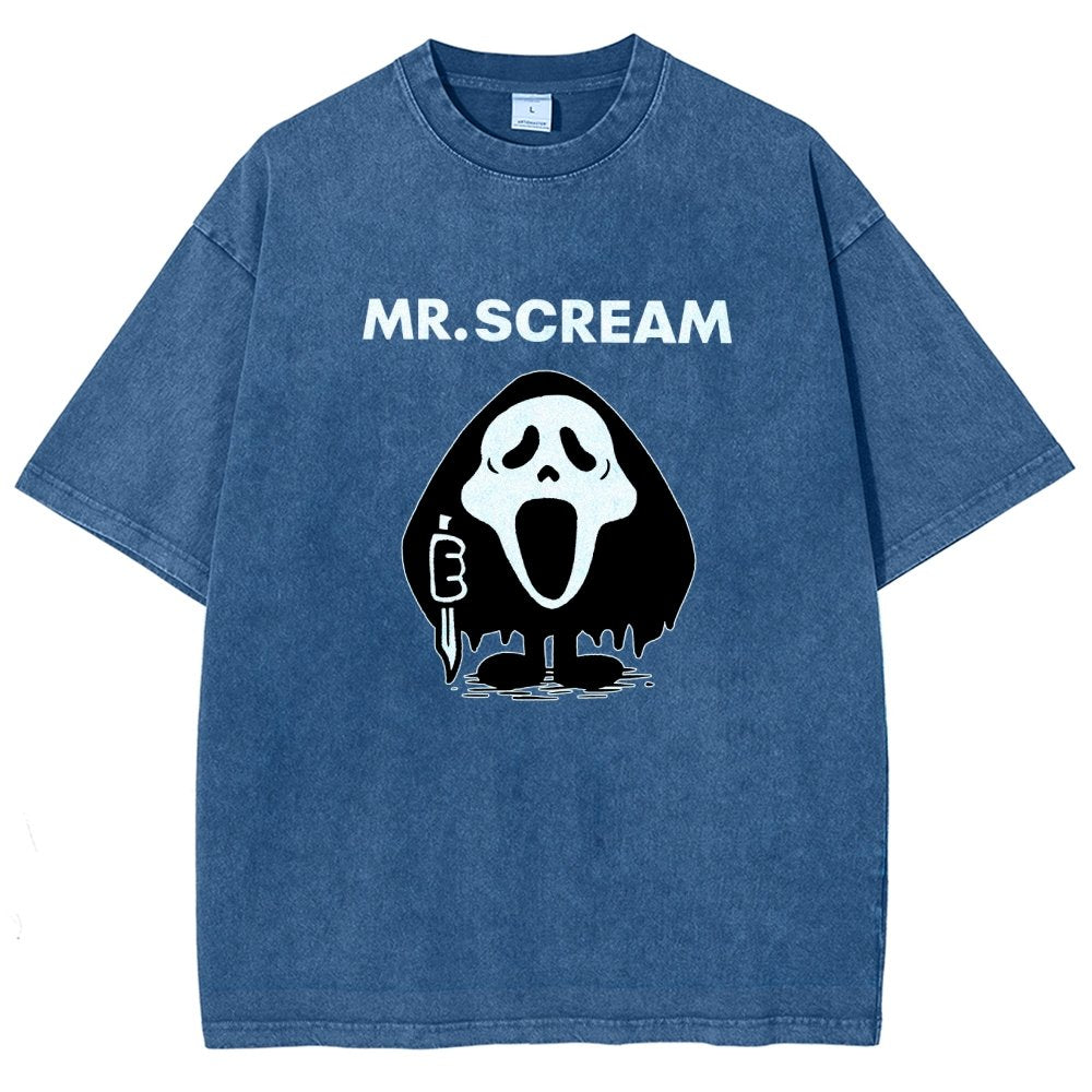 Mr. Scream Vintage Distressed T-shirt