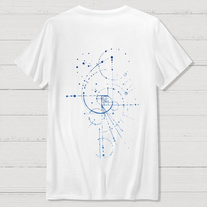 Fibonacci Nerdy  Back Printing Geek T-Shirt