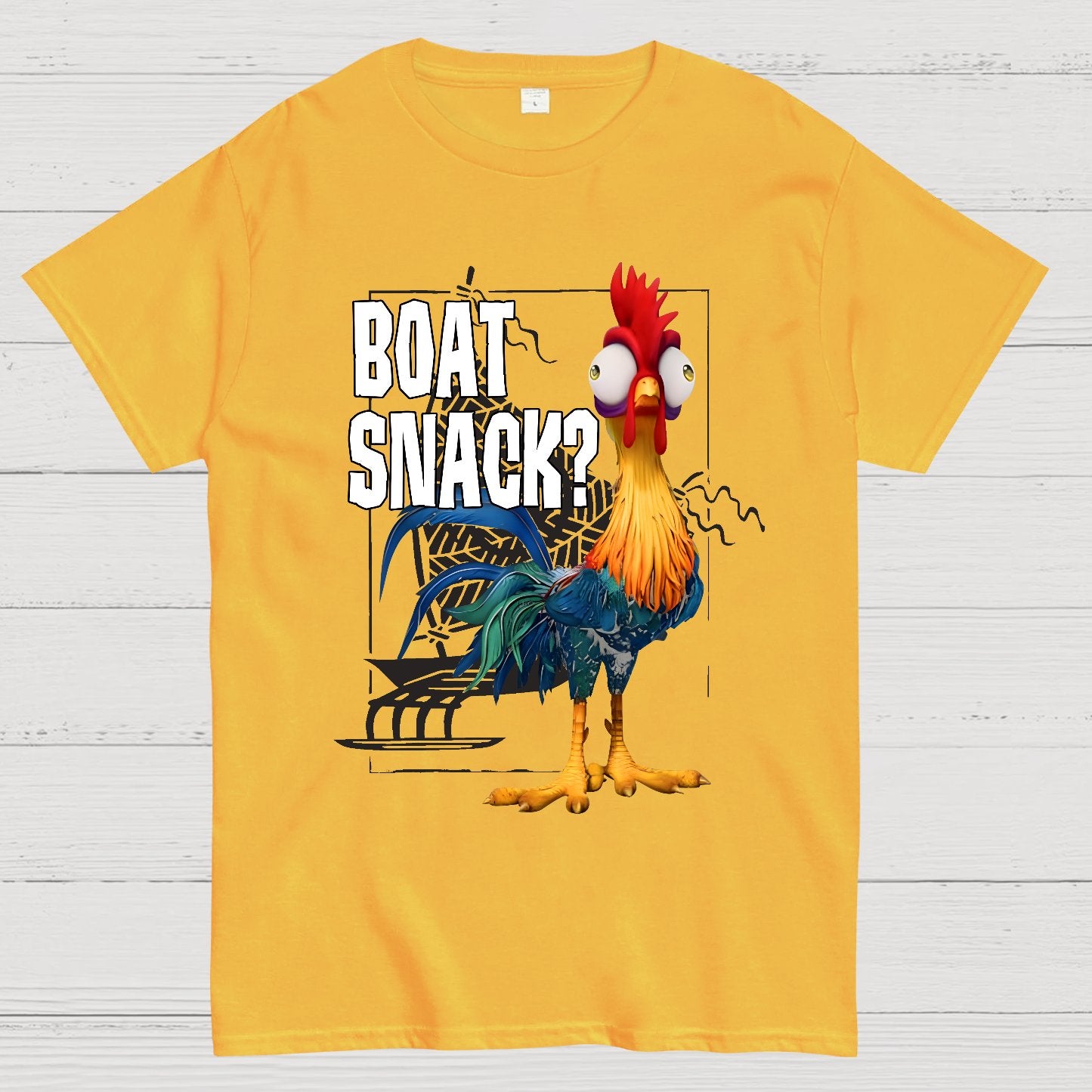 Boat Snack?  Chicken Geek T-Shirt