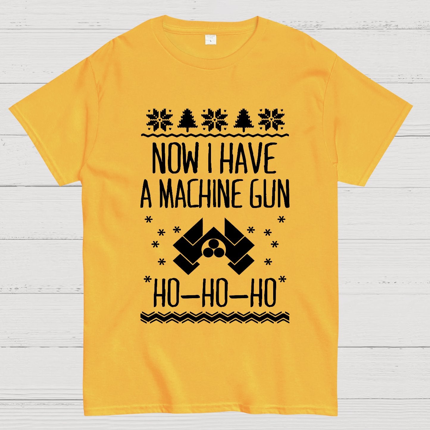 Now I Have a Machine Gun Ho-Ho-Ho Geek T-Shirt