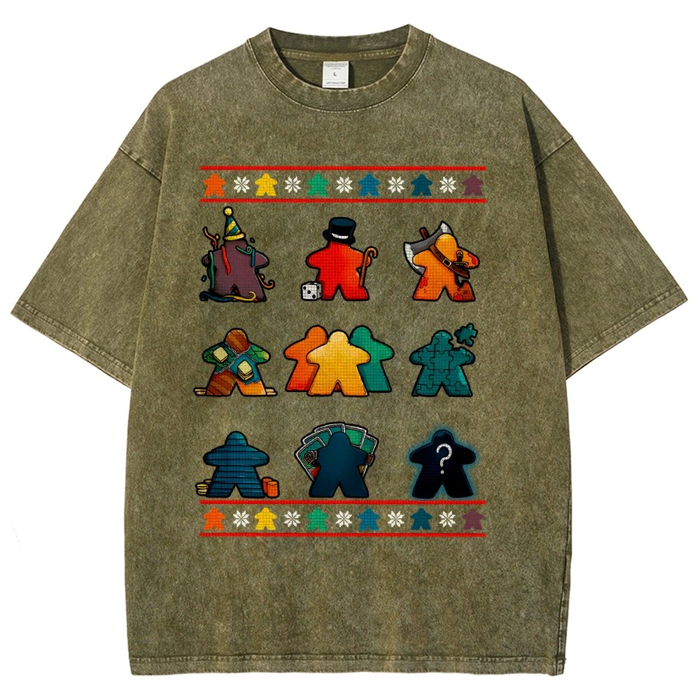 Ugly Boardgame Vintage Distressed T-shirt