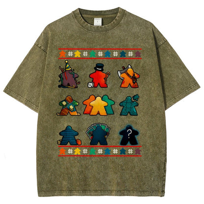 Ugly Boardgame Vintage Distressed T-shirt