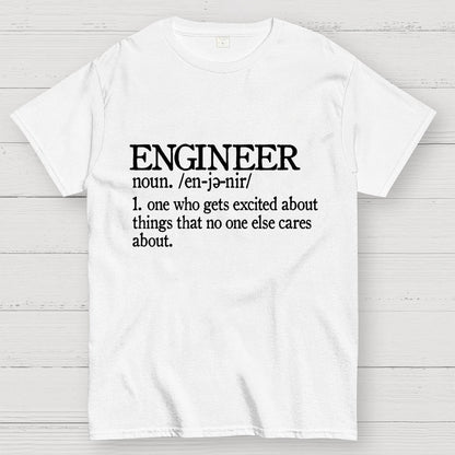 Funny Engineer Definition Geek T-Shirt