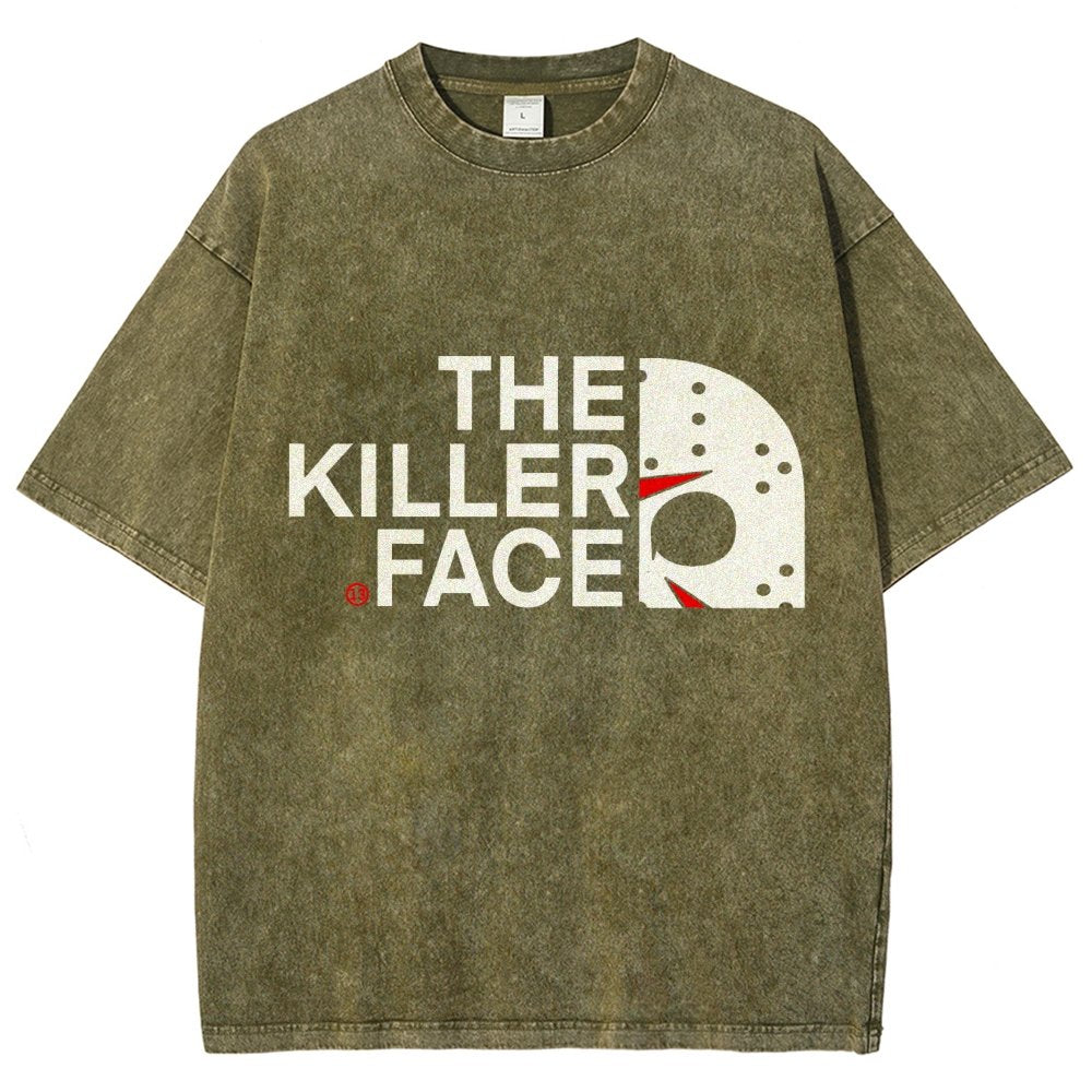 The Killer Face Vintage Distressed T-shirt