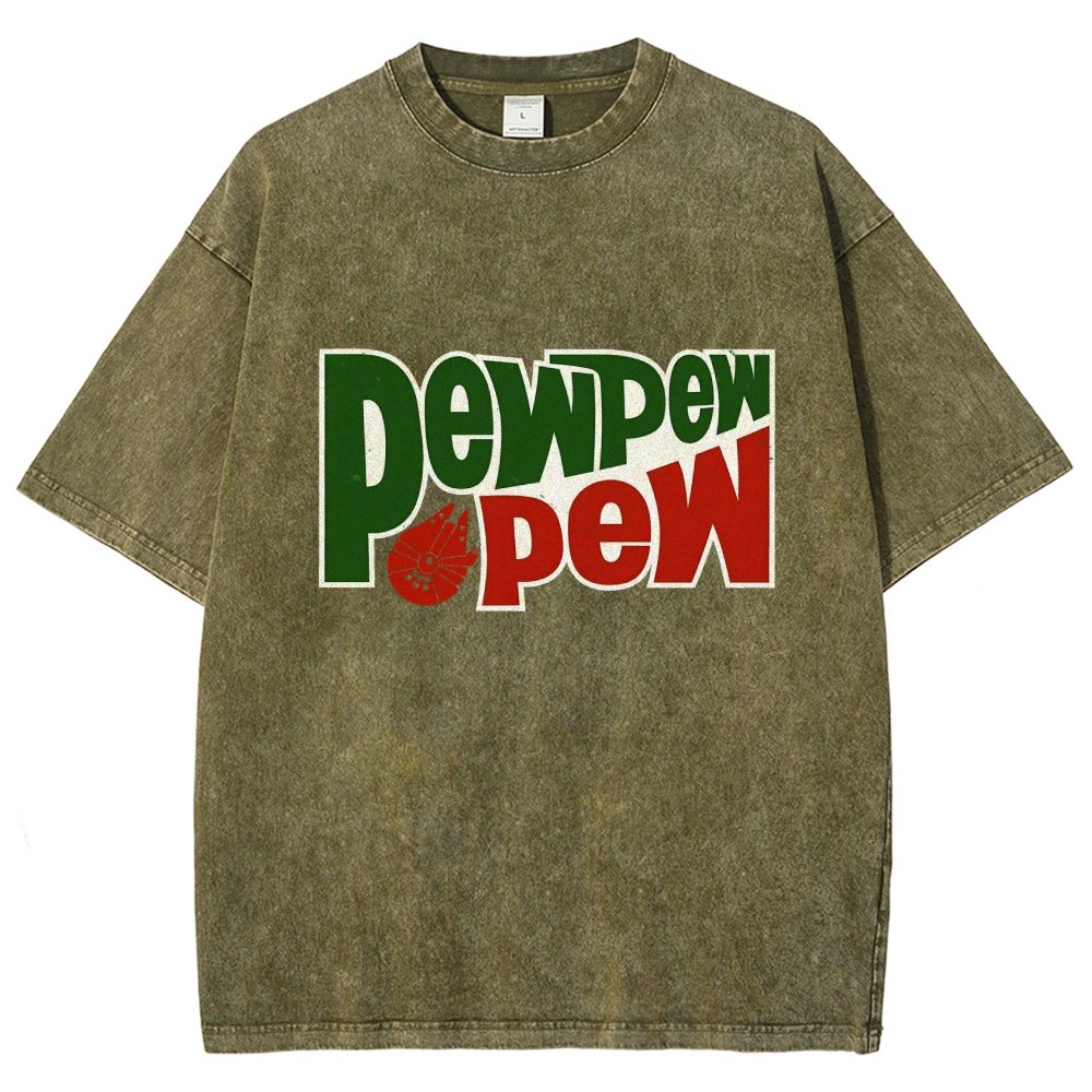 Do The Pew Vintage Distressed T-shirt