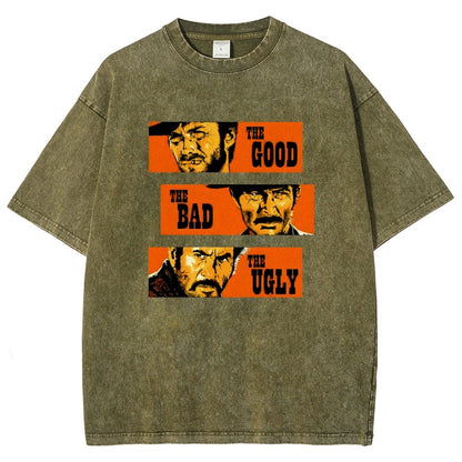 The Good The Bad The Ugly Vintage Distressed T-shirt