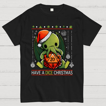 Have a Dice Christmas Geek T-Shirt