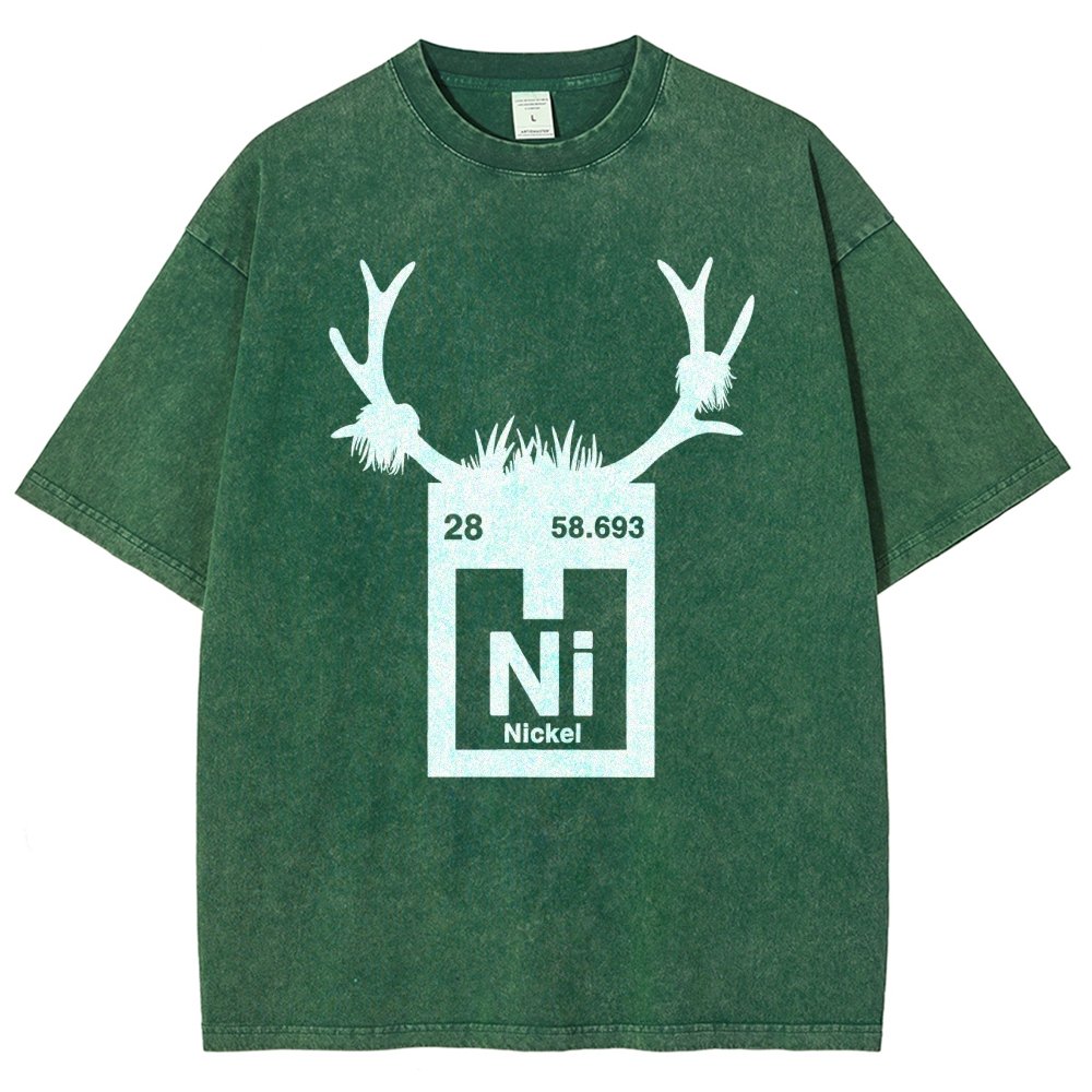 Ni Element Vintage Distressed T-shirt