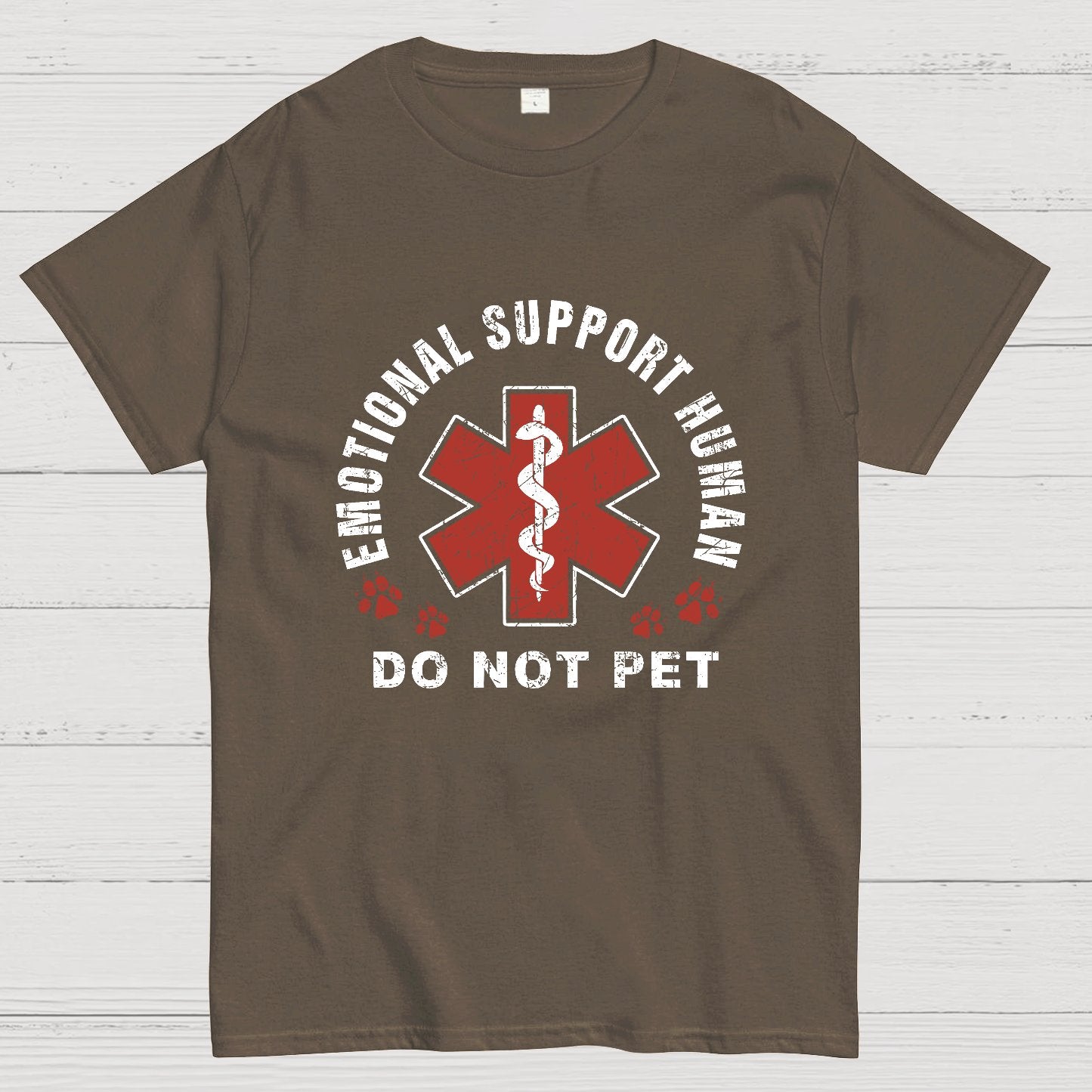 Emotional Support Human Geeky T-Shirt