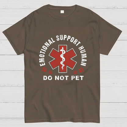 Emotional Support Human Geeky T-Shirt