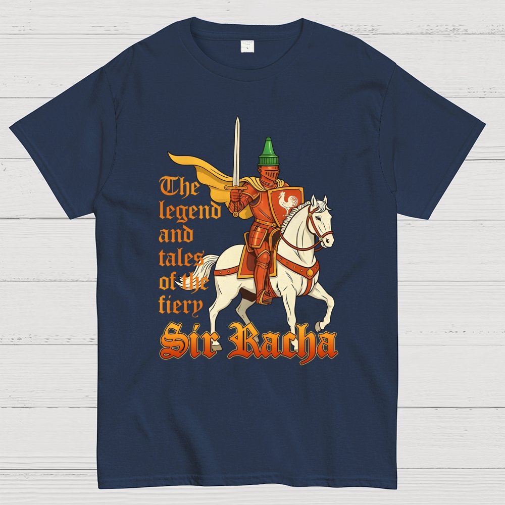 Sir Racha Art Print Geek T-Shirt
