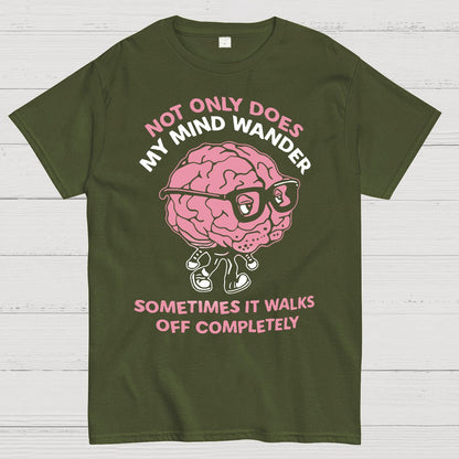 My Mind Wanders Geek T-Shirt