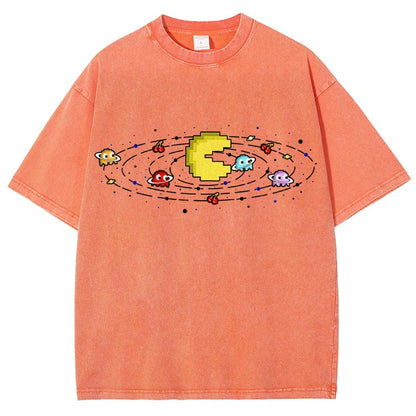 Ghost Orbit Vintage Distressed T-shirt