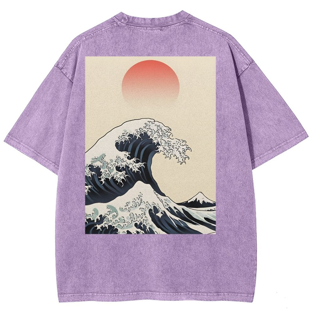 Sunny Wave Washed T-Shirt