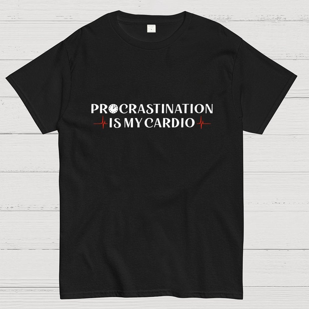 Procrastination Cardio Geek T-Shirt