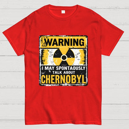 Chernobyl Warning Radiation Geek T-Shirt