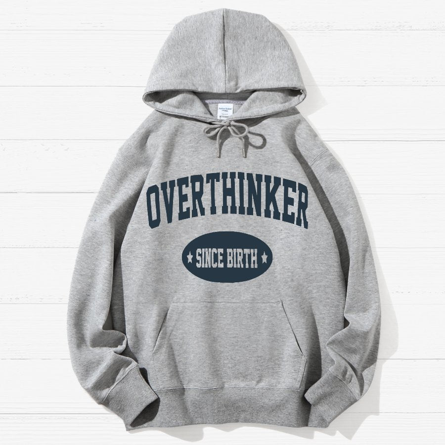 Overthinking Geek Cotton Hoodie
