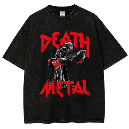 Death Metal Vintage Distressed T-shirt