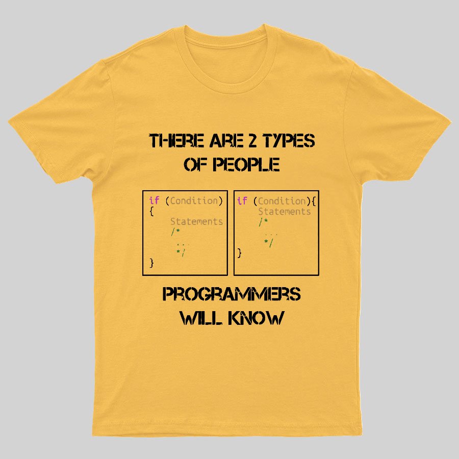 Programmer Will Know Geeky T-Shirt