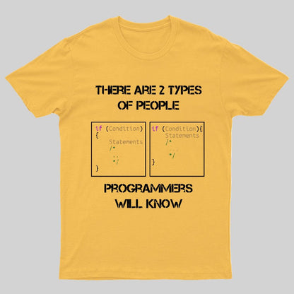 Programmer Will Know Geeky T-Shirt