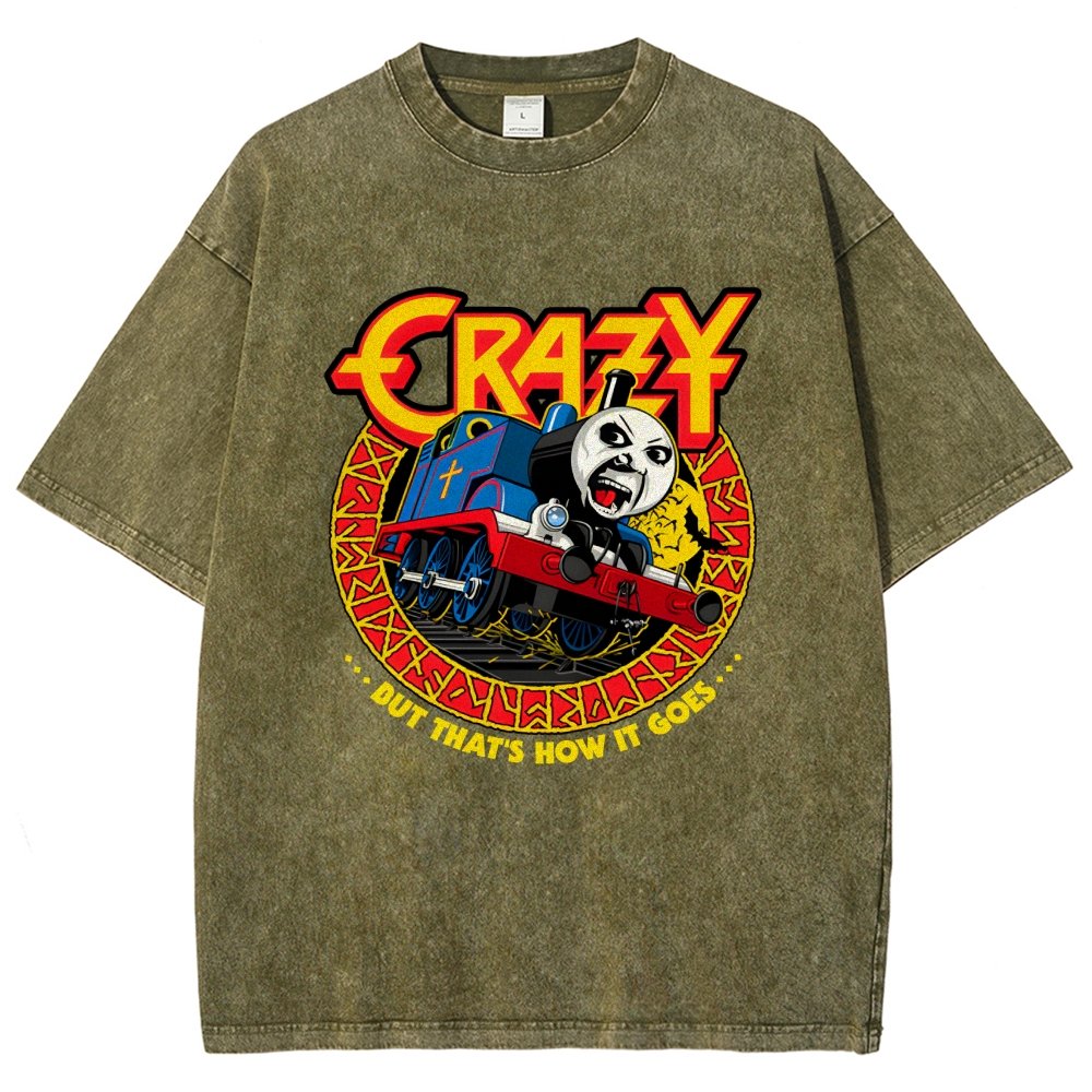 Crazy Tom Vintage Distressed T-shirt