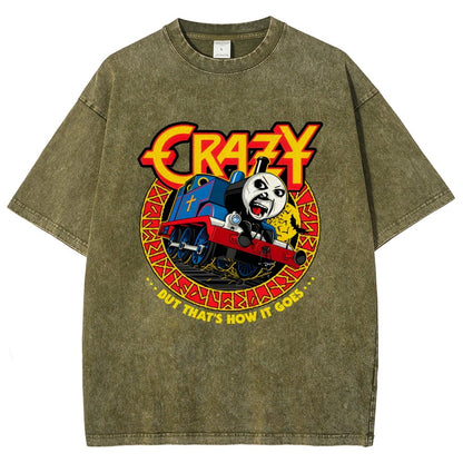 Crazy Tom Vintage Distressed T-shirt