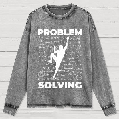 PROBLEM SOLVING Washed Long Sleeve Tee