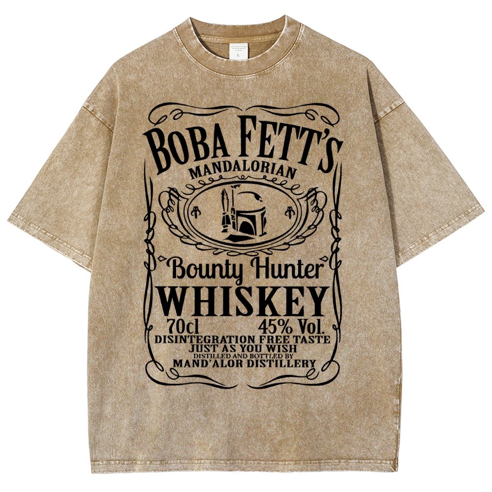 Adventure Hunter Whiskey Vintage Distressed T-shirt