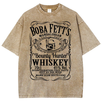 Adventure Hunter Whiskey Vintage Distressed T-shirt