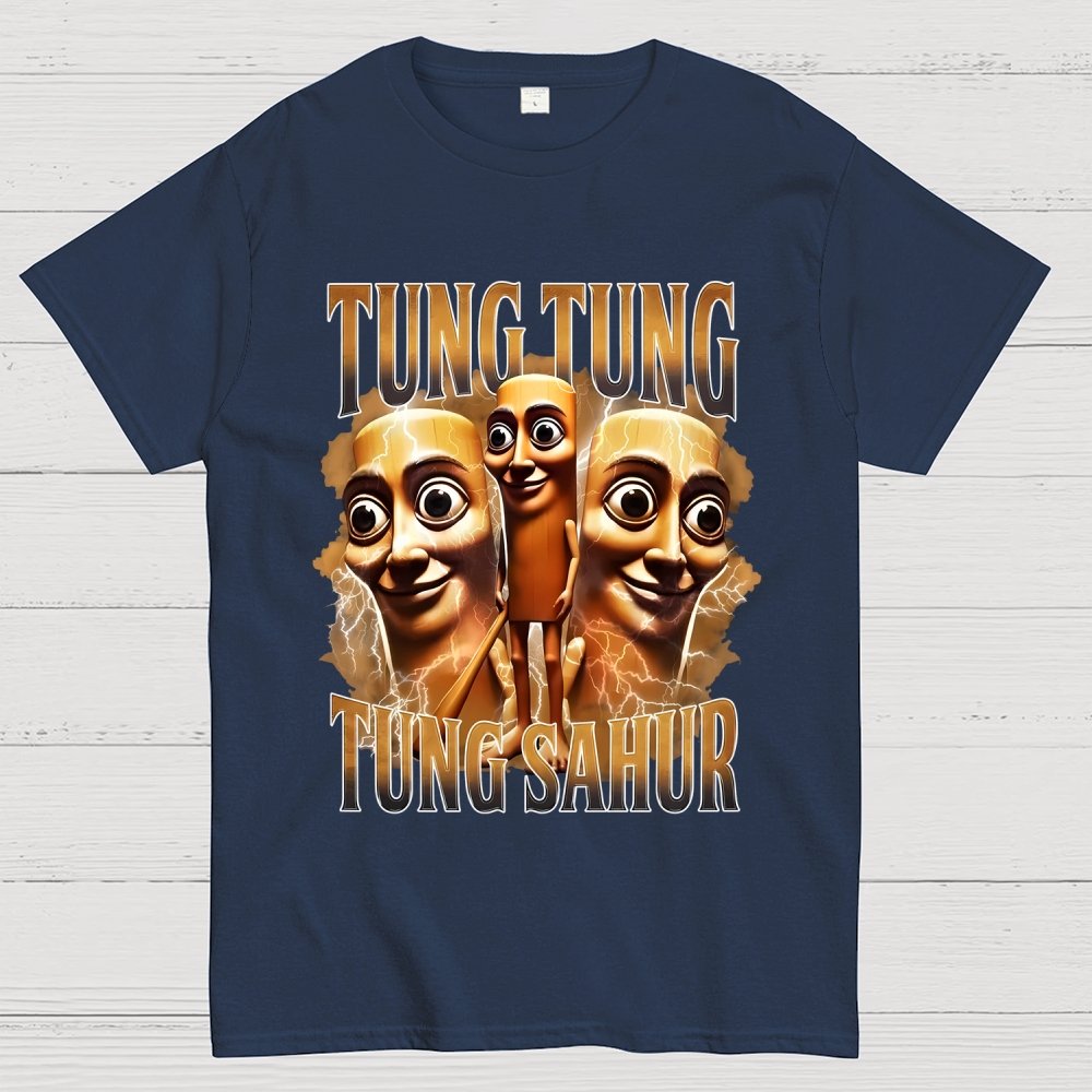 Tung Tung Tung Sahur Unisex Geek T-Shirt