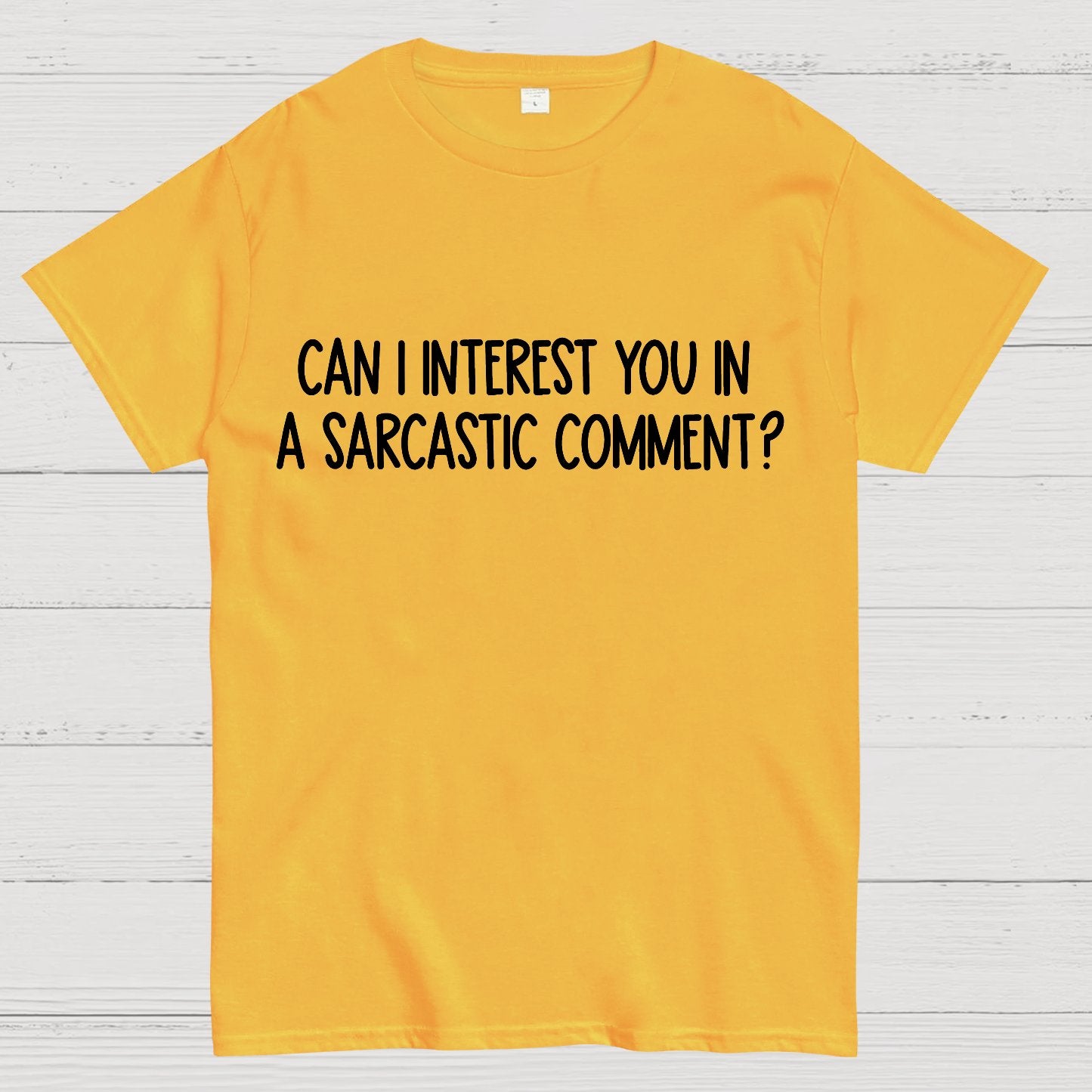 Can I Interest You In A Sarcastic Comment Geek T-Shirt