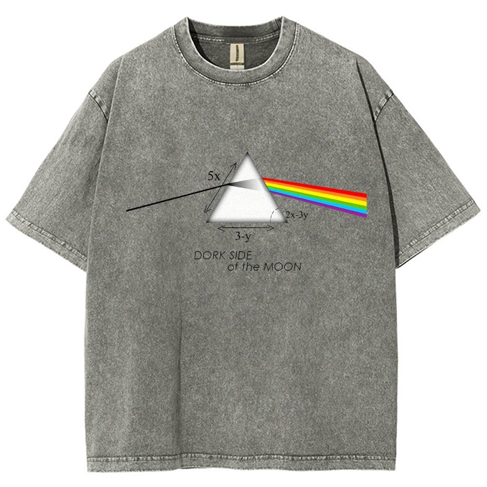 Dork World Of The Moon Vintage Distressed T-shirt