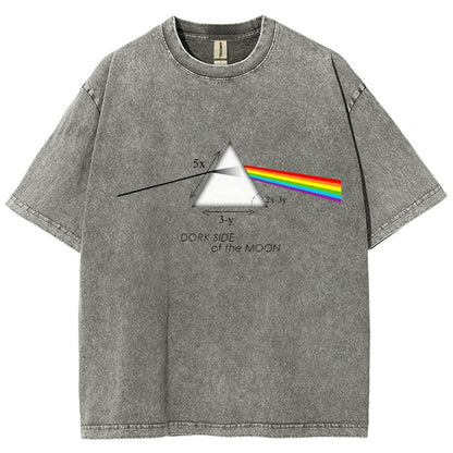 Dork World Of The Moon Vintage Distressed T-shirt