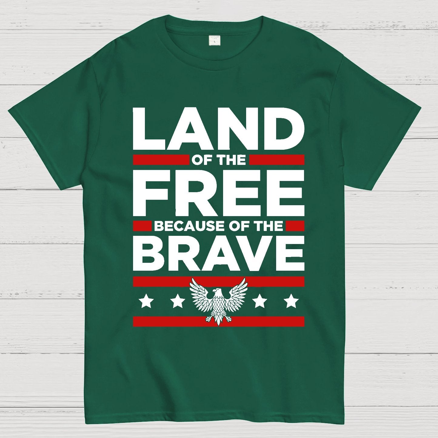 Because of the Brave Geek T-Shirt