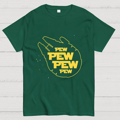 Pew Pew Starship Geek T-Shirt