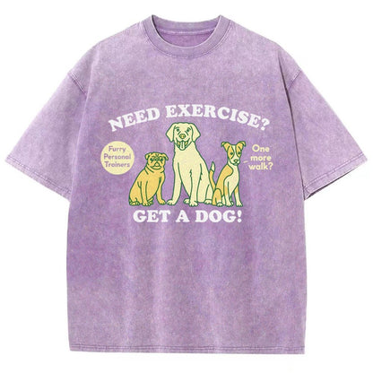 My Dog is My Personal Trainer Vintage Distressed T-shirt