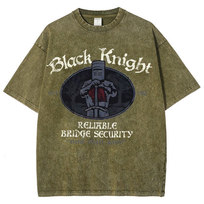 Black Knight Vintage Distressed T-shirt