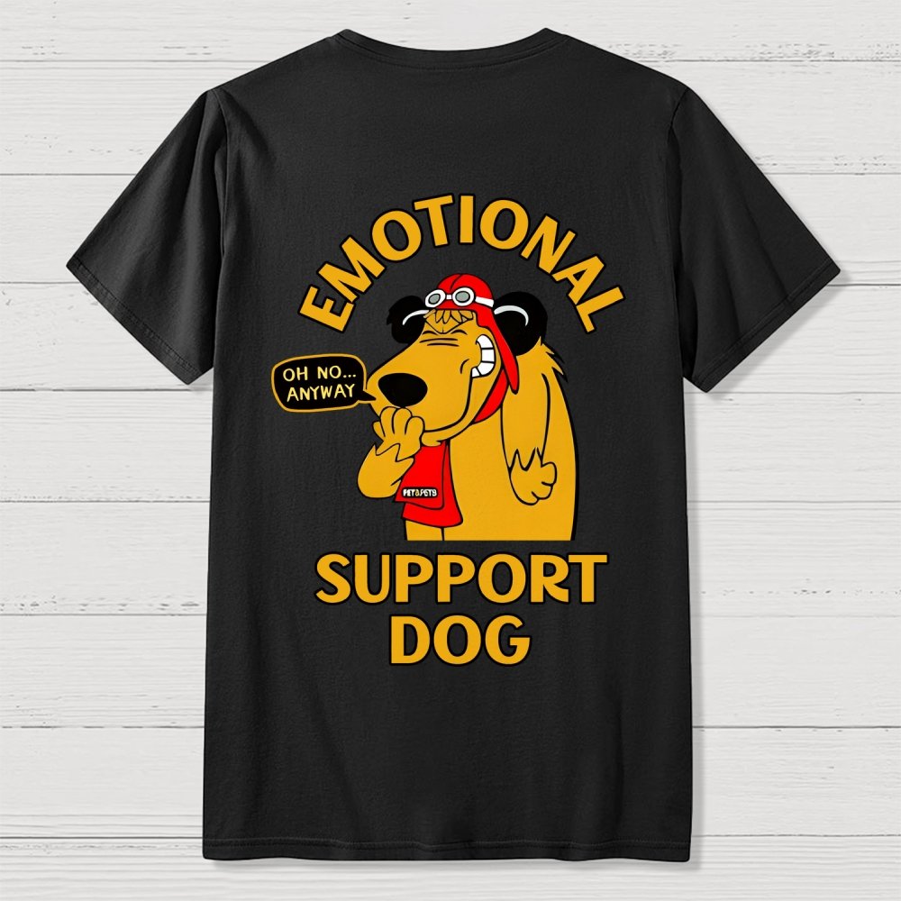 Support Or Not? Front And Back Printing Geek T-Shirt