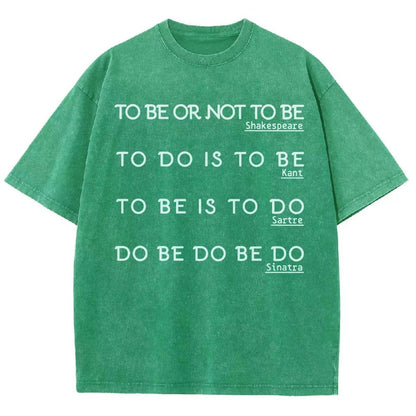 Philosophical lyric Poetic Crooner Classic Vintage Distressed T-shirt