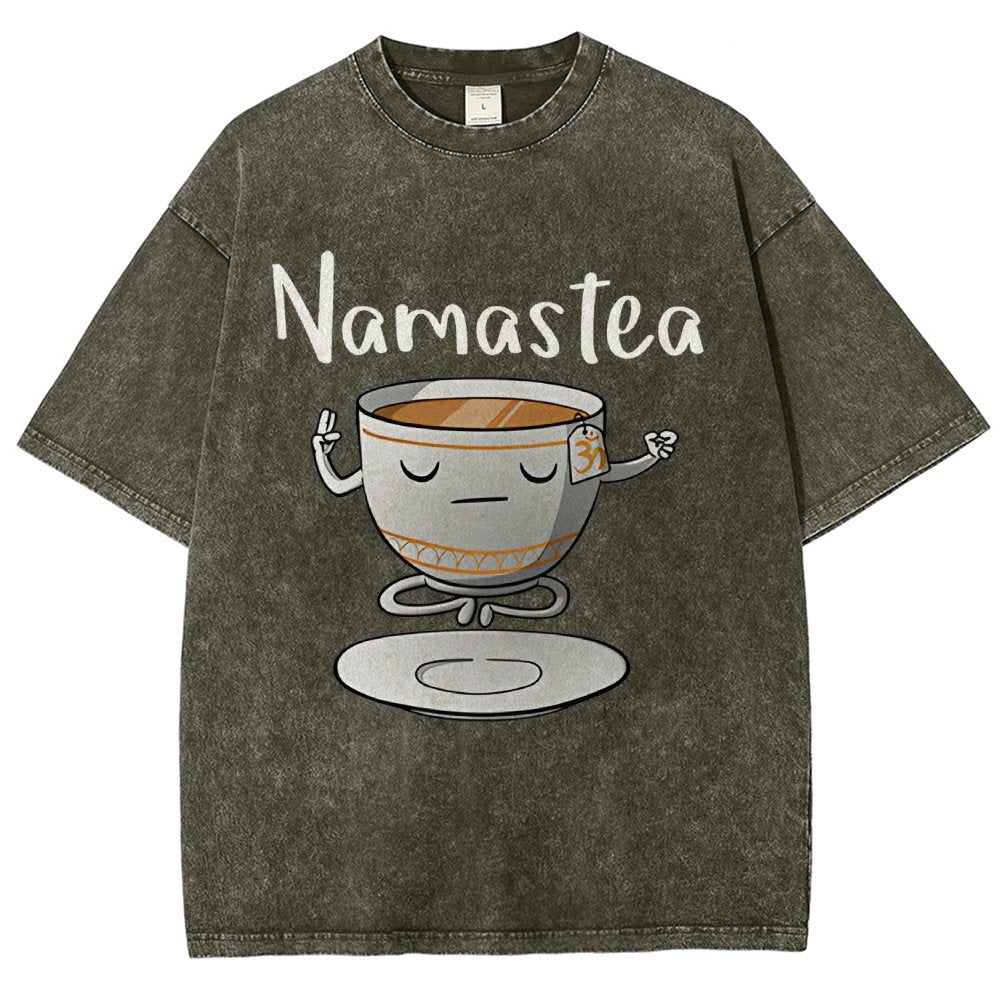 Namastea Vintage Distressed T-shirt